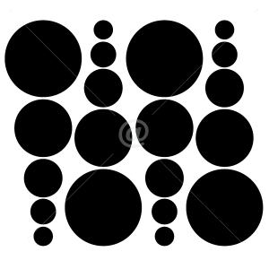 A1000-Dot-Miel-Lozange-sticker-Musique-Chien-Lune -stickers- -Amour-design-decoration-Geometrique-