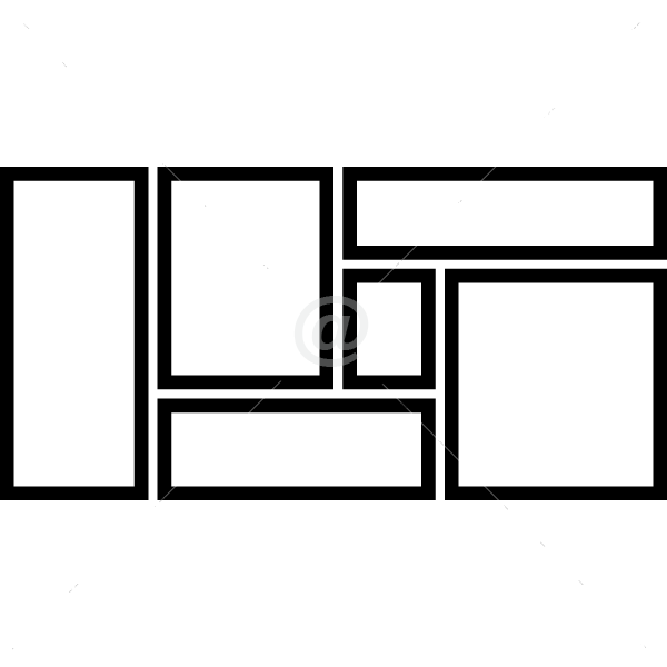A1003-Square-Miel-Lozange-sticker-Musique-Chien-Lune -stickers- -Amour-design-decoration-Geometrique-