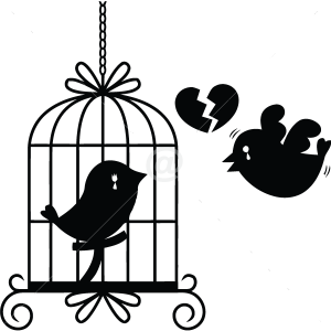 B2512-visage-oiseaux-sticker-Musique-Chien-Lune-Cuisine-stickers-Cage-Amour-design-decoration-Aigle-Vol-Vitesse-Pouvoir