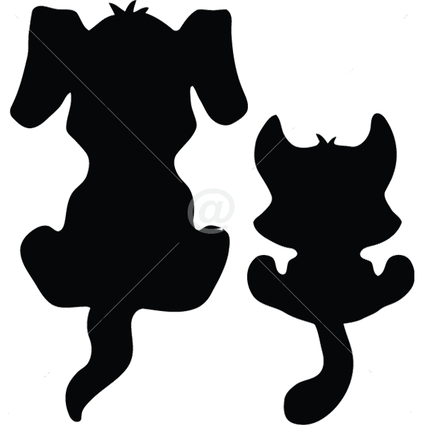 B3017-Decor-animal-butterfly-sticker-wall-cat