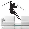 S2150-ski-Hockey-sport-sticker-Noel-Arbre-Chef-Cuisine-stickers-lavage-Magasinage-design-decoration