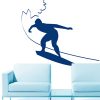 S2200-Surf-Hockey-sport-sticker-Noel-Arbre-Chef-Cuisine-stickers-lavage-Magasinage-design-decoration