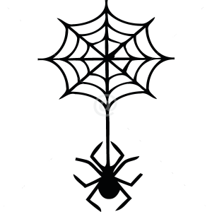 V4022-Spider-sport-sticker-wall-halloween