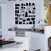 V4046-Cuisine-Chef-kitchen-cuisine-stickers-food-lavage-shopping