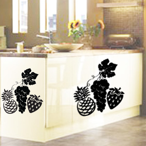 V4049-Cuisine-Chef-kitchen-cuisine-stickers-food-lavage-shopping