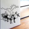 V4067--Christmas-tree-Chef-kitchen-cuisine-stickers-food-lavage-dessin