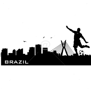 V4161-Brazil-City-Building-Wall-Stickers-Decal