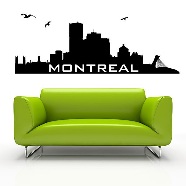 V4163-Montreal-City-Building-Wall-Stickers-Decal
