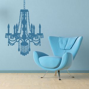 V4168-Ornate-Chandelier-Wall-Stickers-Decals